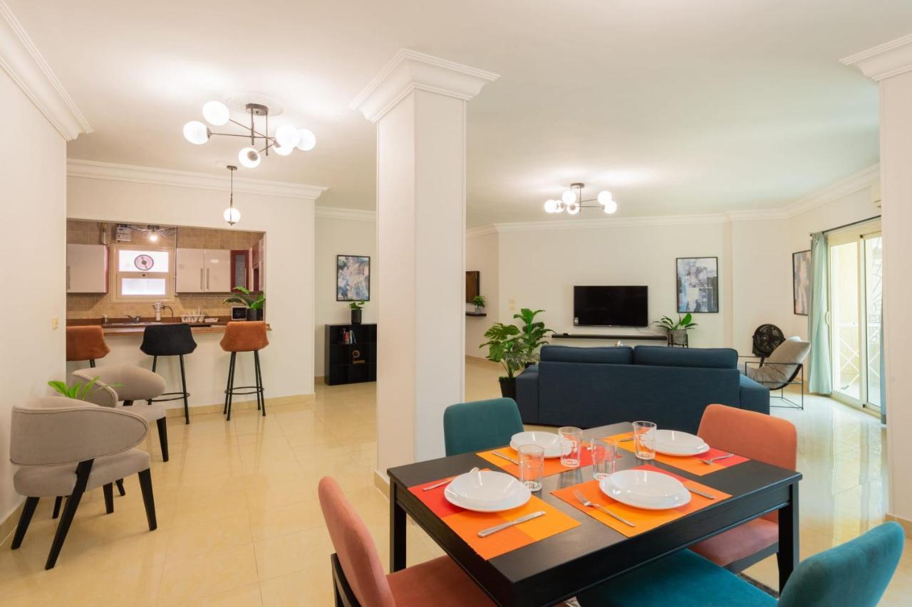 Distinct & Decent 2 Bdr Apt Steps From Nightlife And Airport El El Cairo Exterior foto